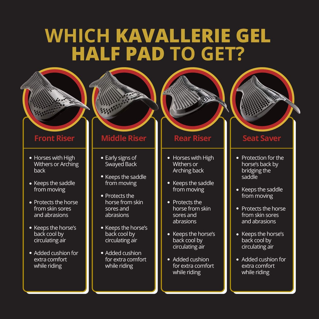 Gel English Saddle Pad B5727