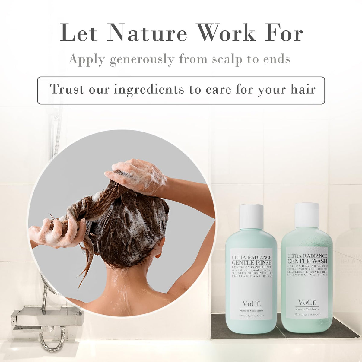 Gentle Shampoo & Conditioner Bundle 8.5 oz S9791