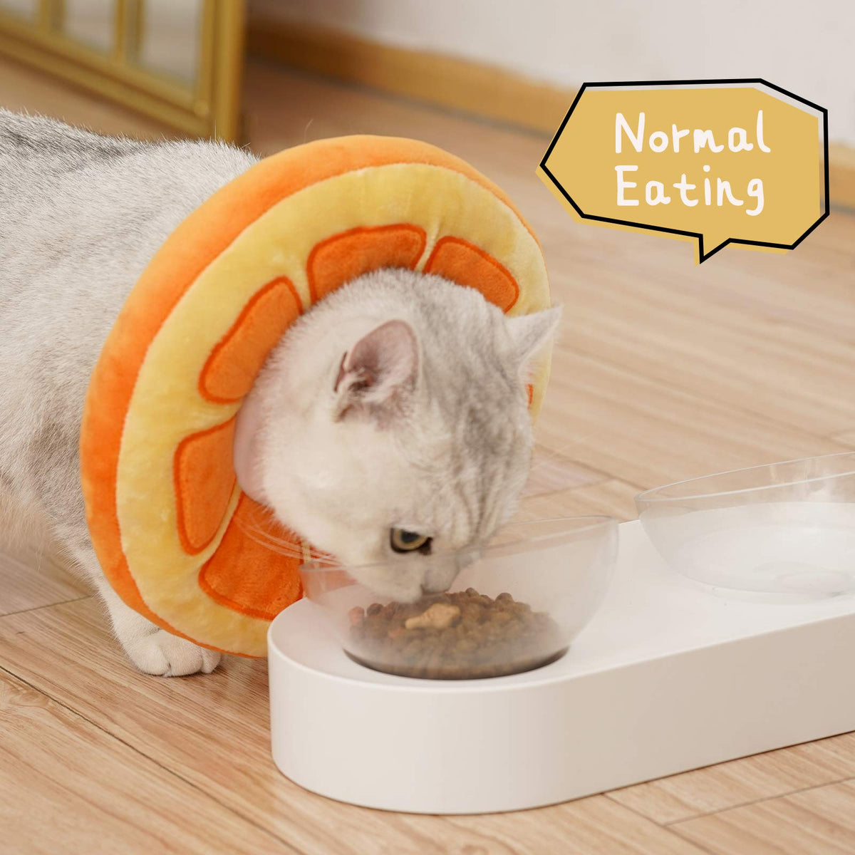 Adjustable Soft Cat Cone Collar Q791075
