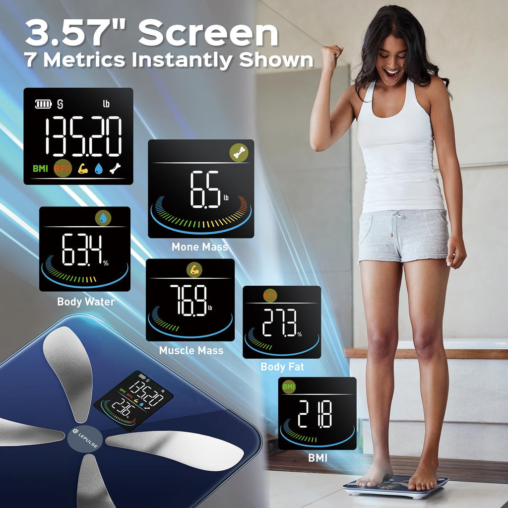 Smart Weight Scale with BMI Body Fat Muscle Mass P651787