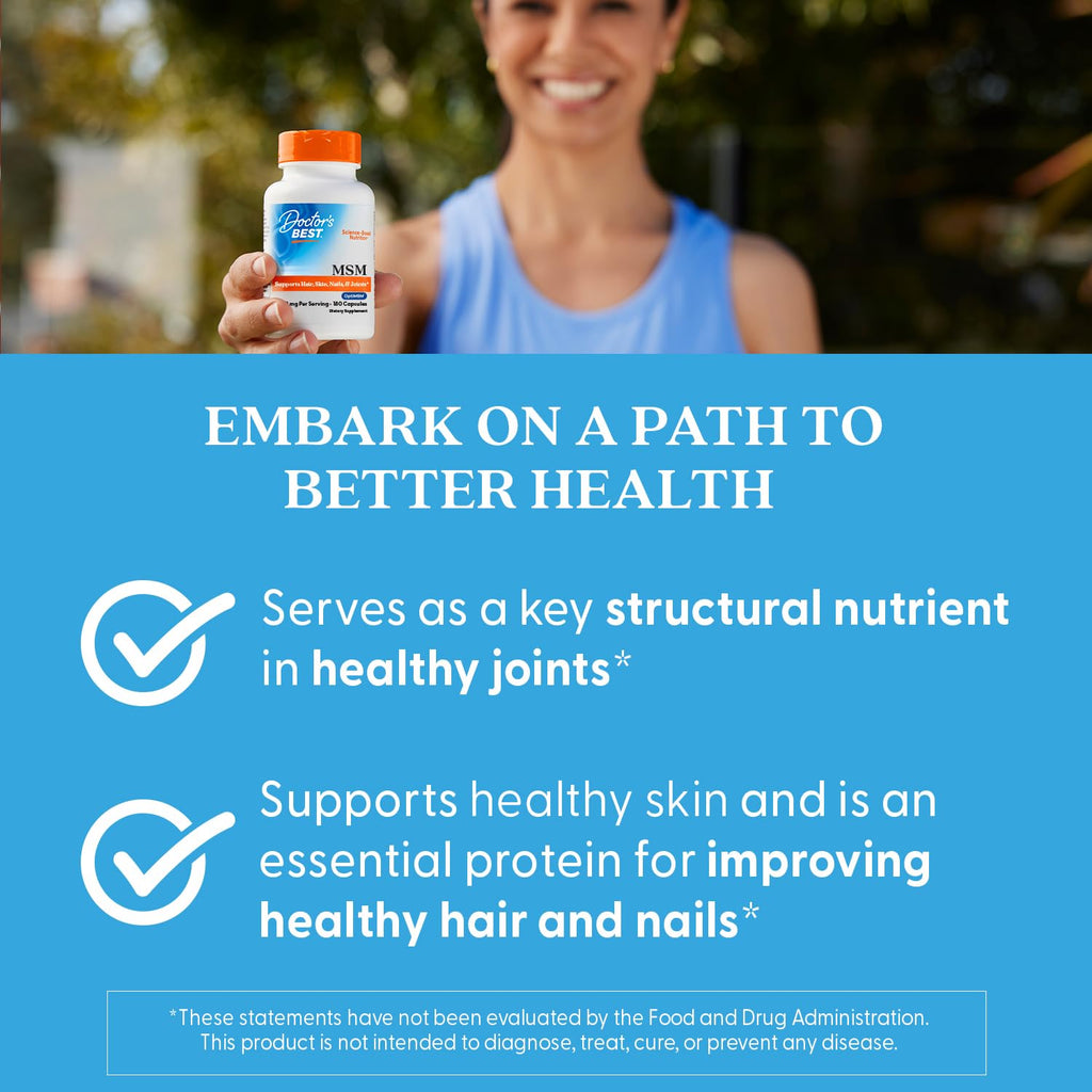 MSM Supplement Capsules W226943