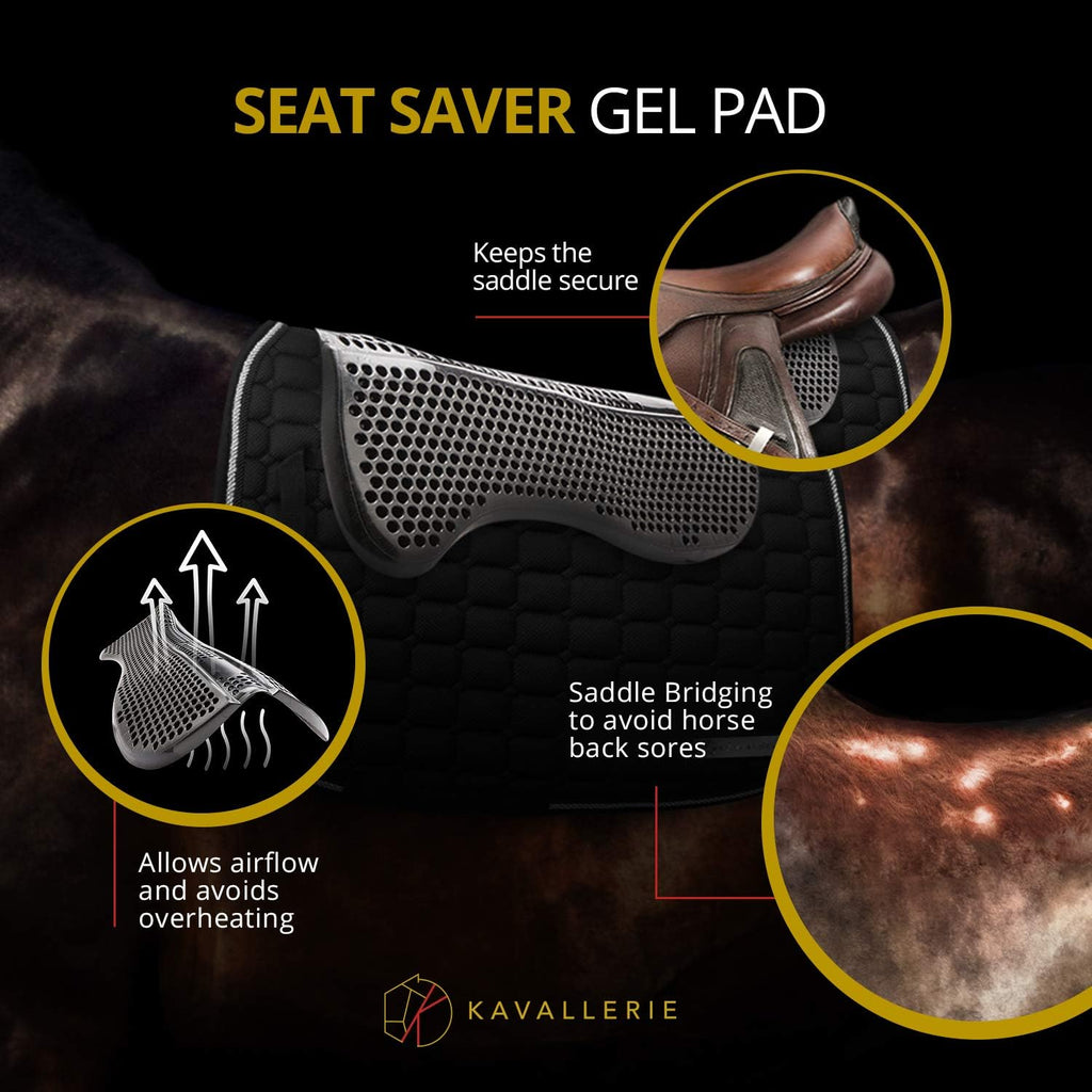 Gel English Saddle Pad B5727