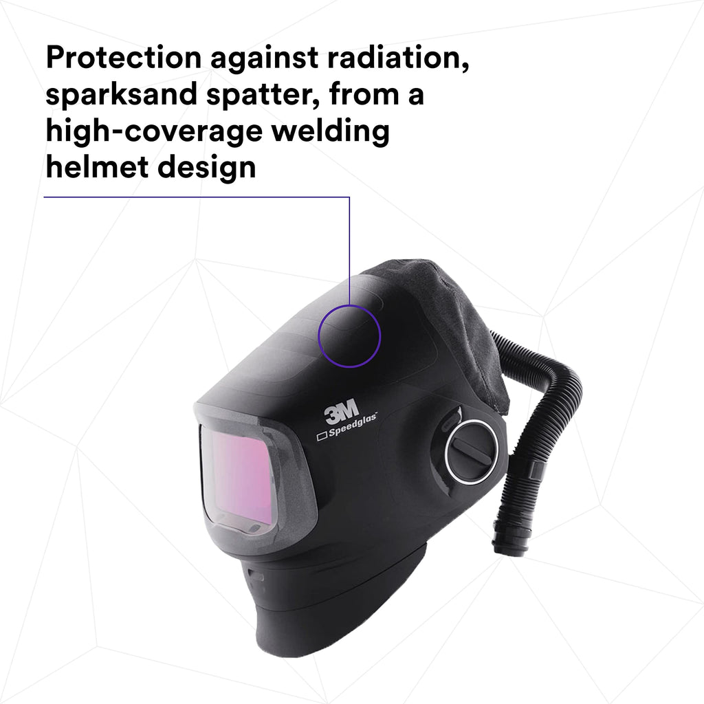 Heavy-Duty Welding Helmet with PAPR Assembly X978