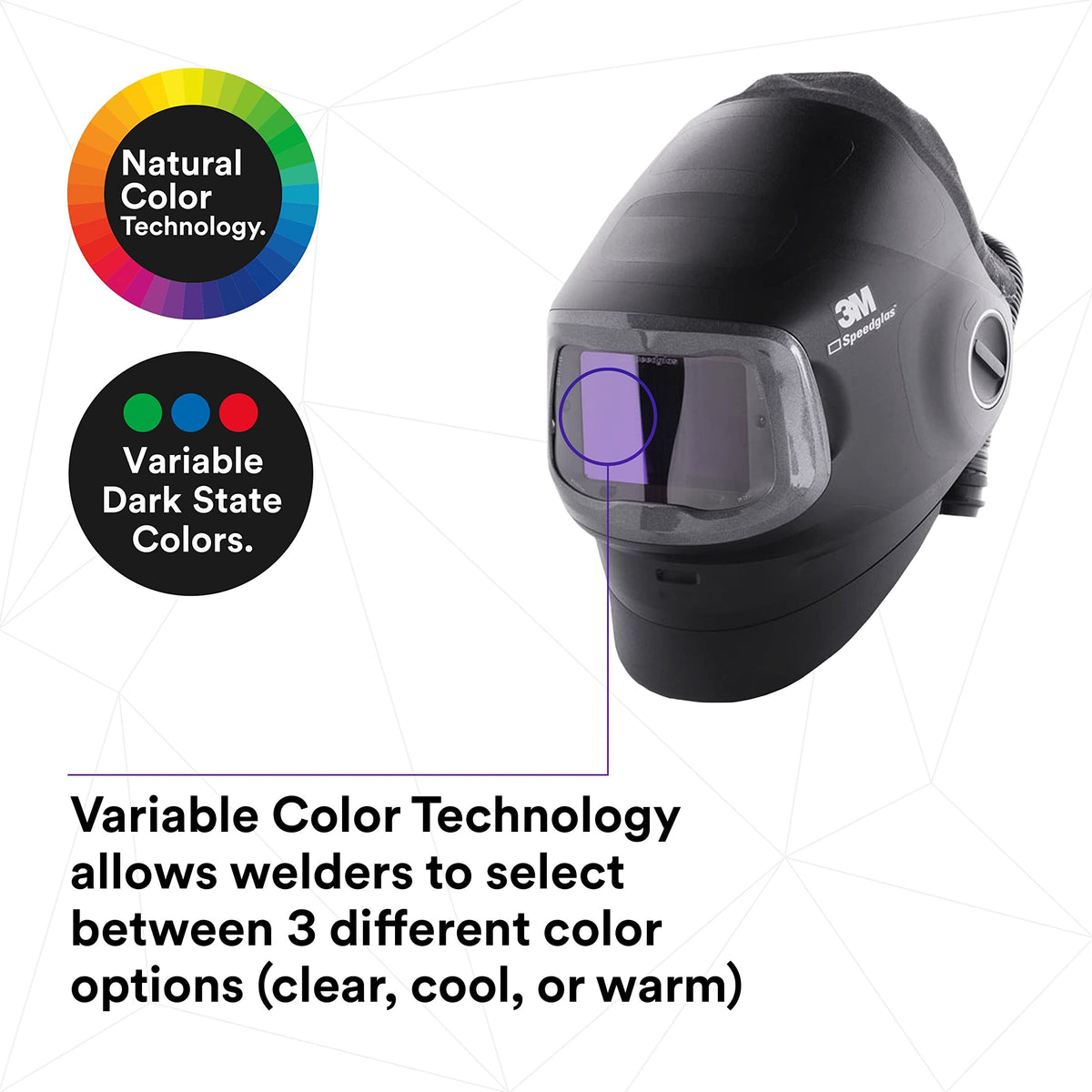 Heavy-Duty Welding Helmet with PAPR Assembly X978