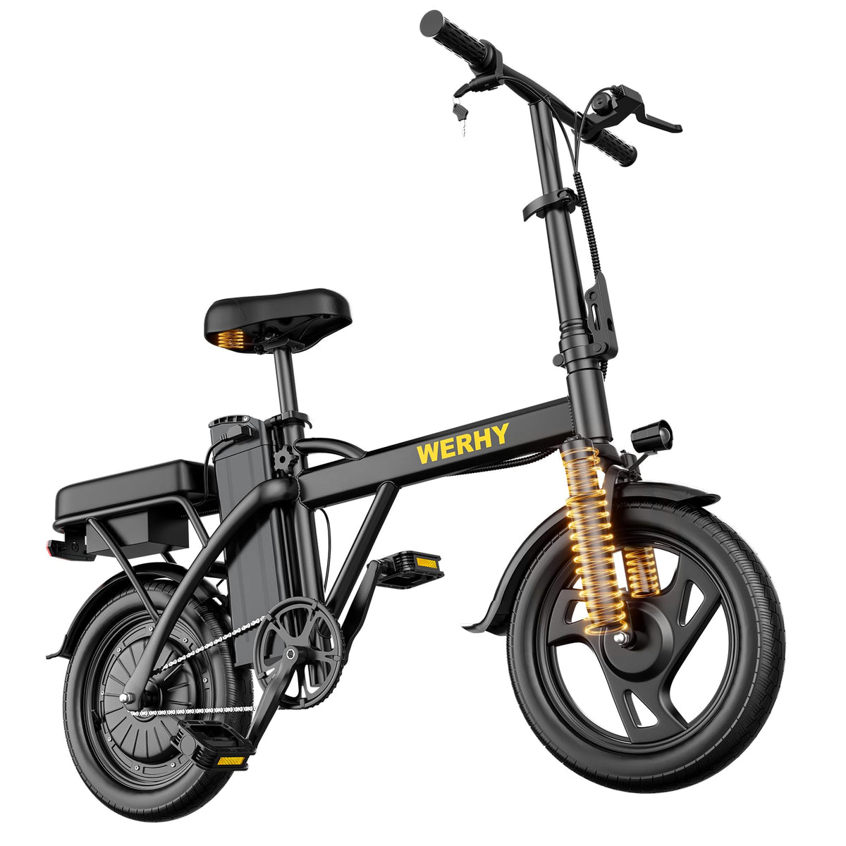 Electric Bike for Adults 750W Peak Motor 20 MPH Folding Ebike 14" F57721