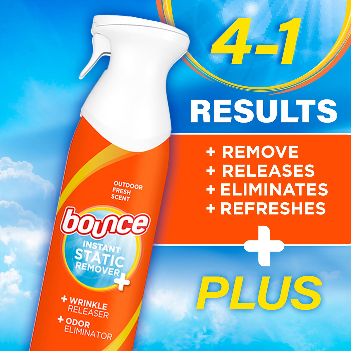 3 in 1 Wrinkle Releaser Clothing Spray 9.7 ounces Pack of 2 Y4173