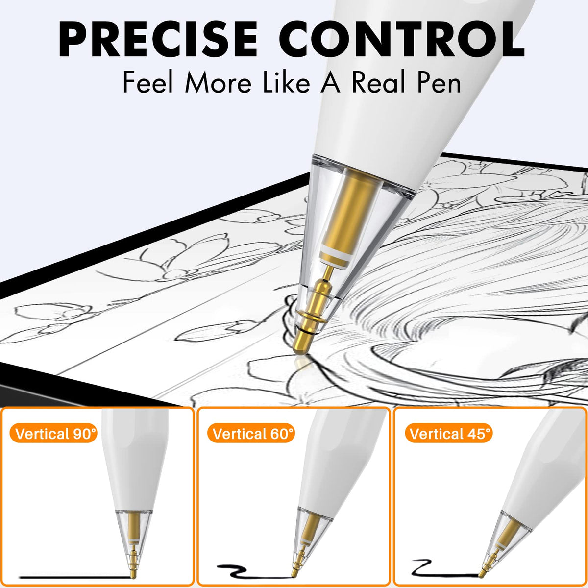 4 Pack Replacement Tips for Apple Pencil 1.95mm H469012