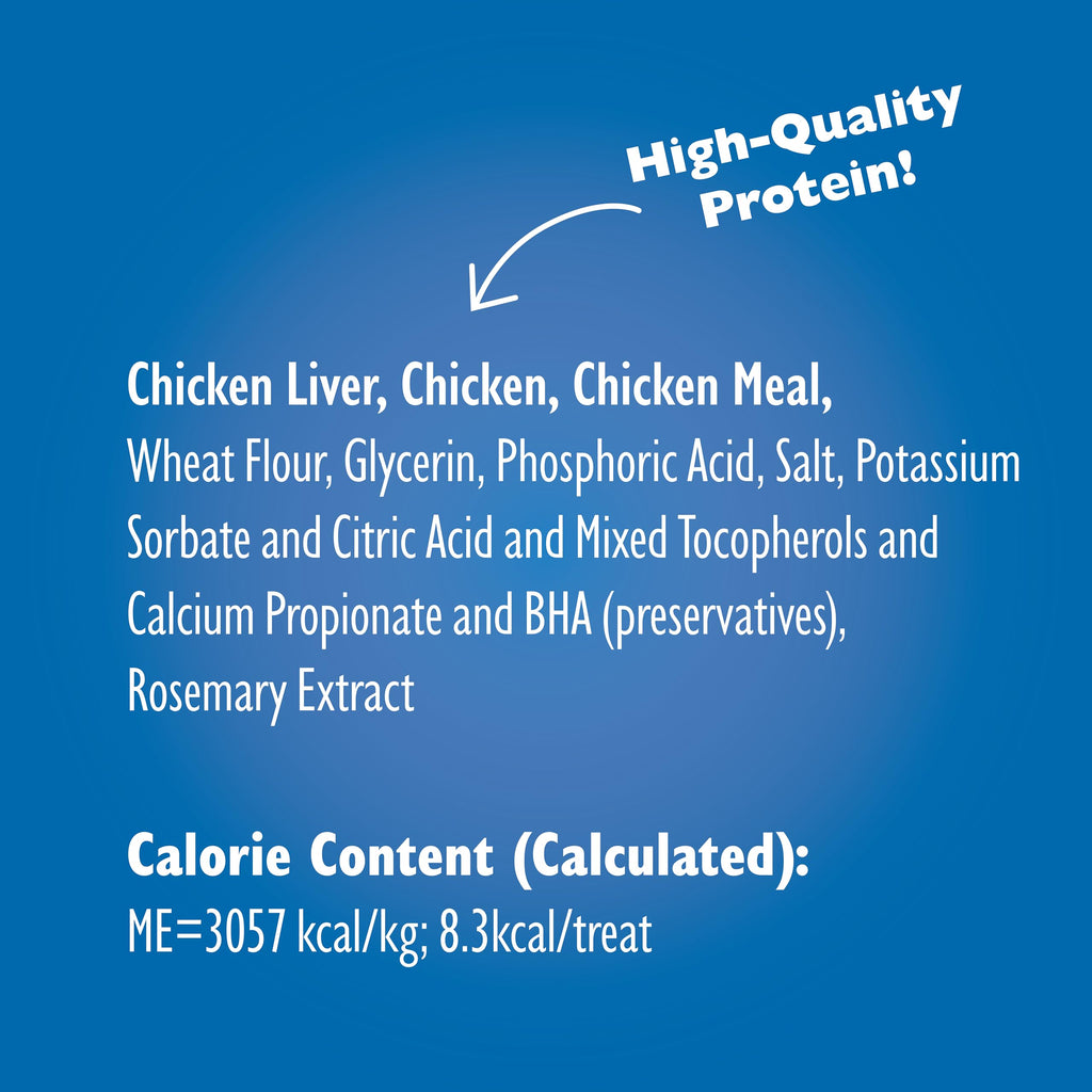 Soft Training Treats for Dogs with Chicken Liver 20oz 2-Pack B506042