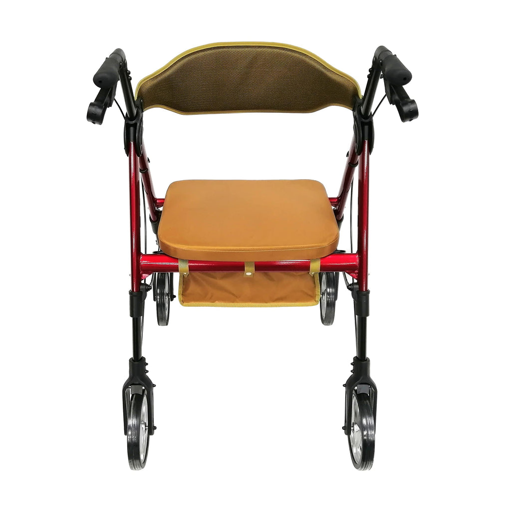 Heavy Duty 4 Wheel Rollator Walker with Seat L509