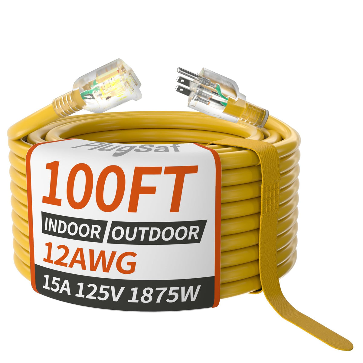 100ft 12/3 Outdoor Extension Cord Waterproof L531