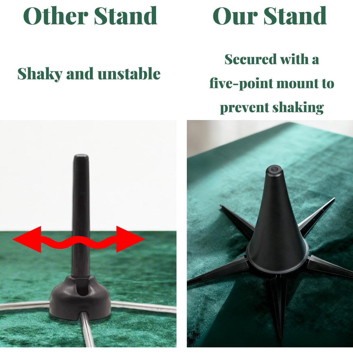 Portable Lightweight Foldable Clarinet Stand H9608