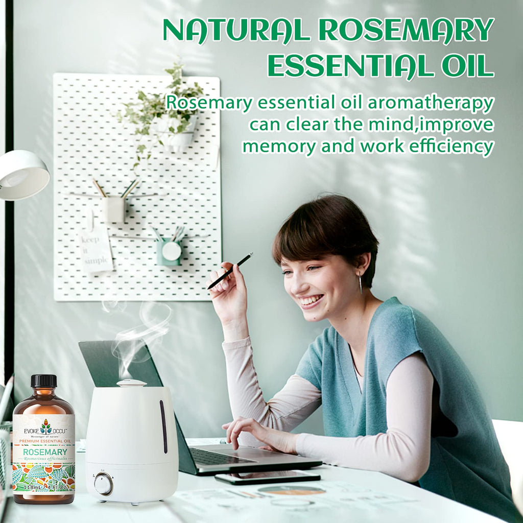Rosemary Clary Sage Ylang Ylang Geranium Lavender Essential Oil 4 Oz W280887