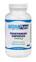 MSM 1000mg Vegetarian Capsules 120 Count U58435