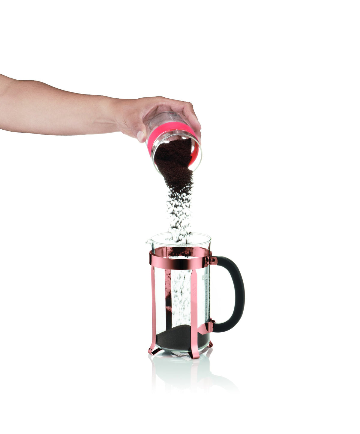 8 Cup French Press Coffee Maker and 2 Piece Glass Set P5202