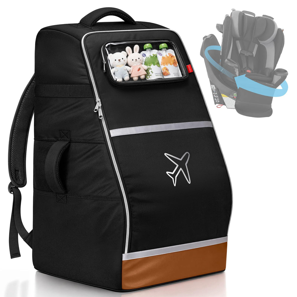 Padded Car Seat Travel Bag J342727