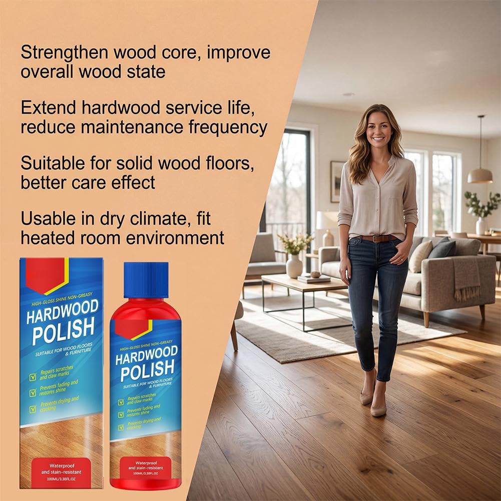 High-Gloss Wood Floor Polish Y74729