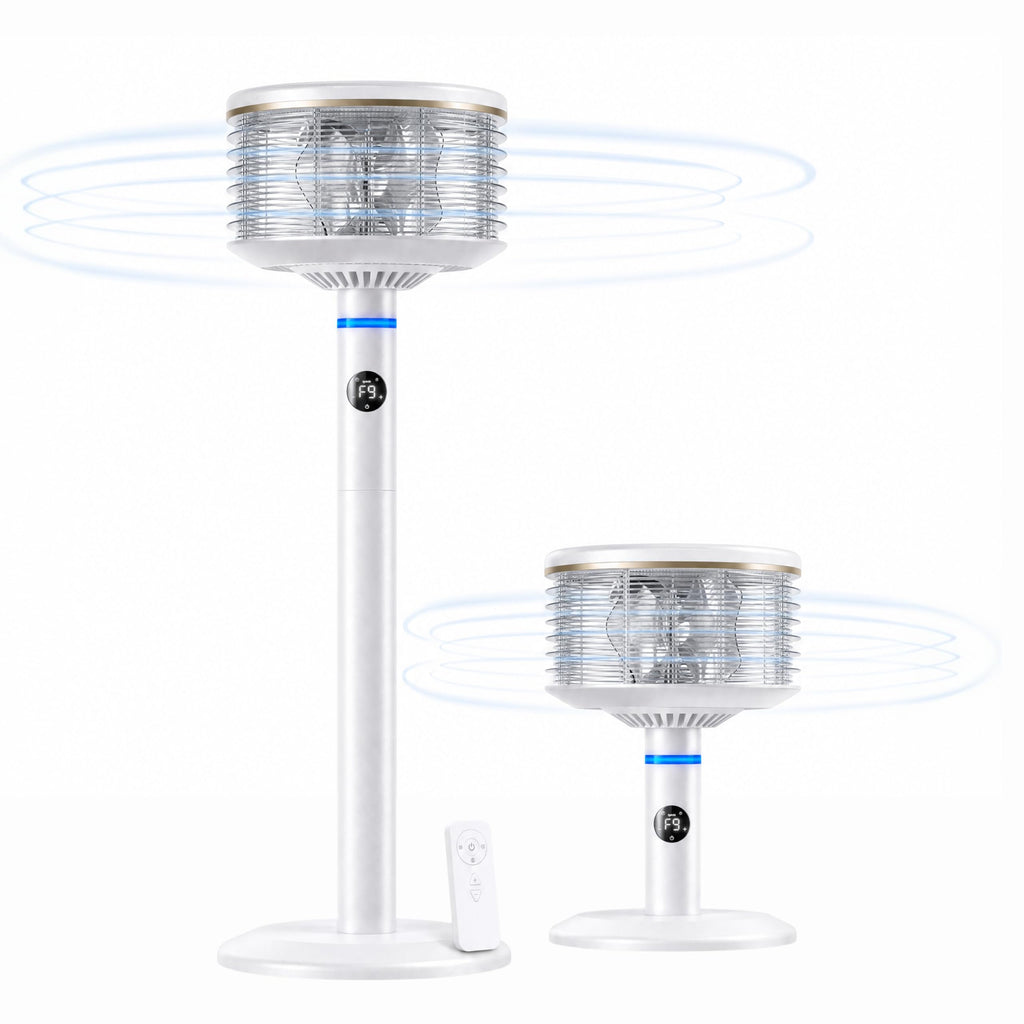 Height-Adjustable Floor & Table Fan A33578