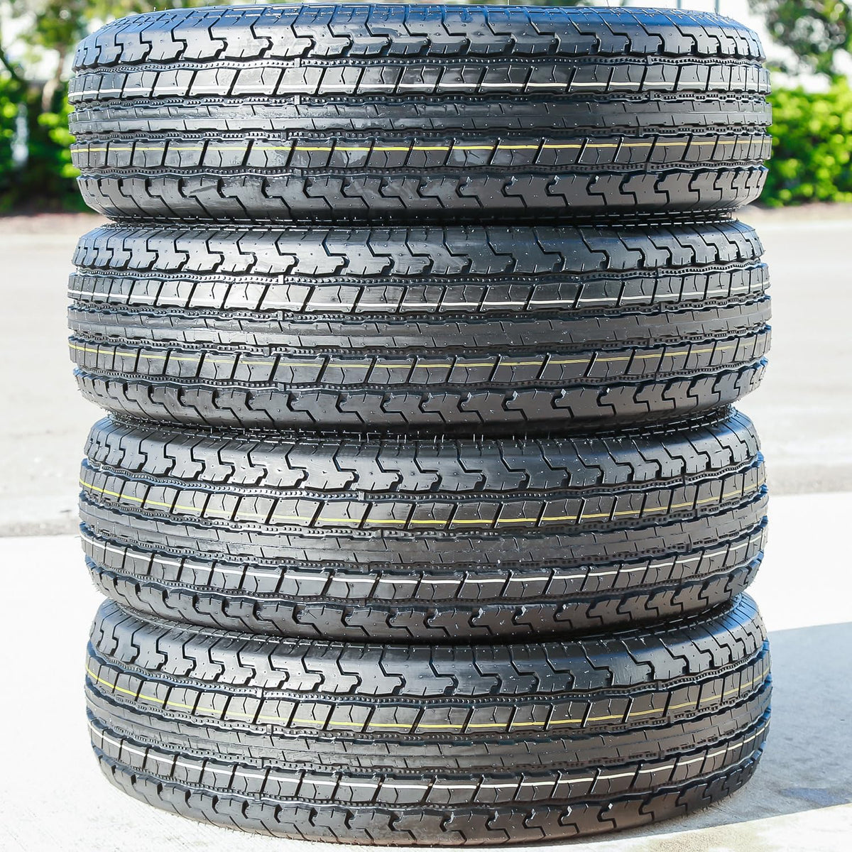 4 x ST205/75R15 All Season 8 Ply Semi-Steel Tires F429