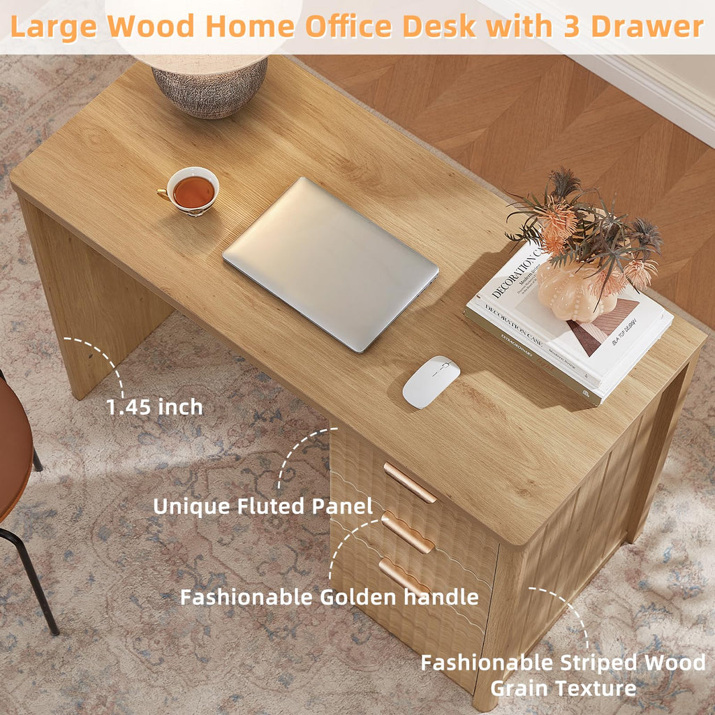 Office Desk with 3 Drawers F5483