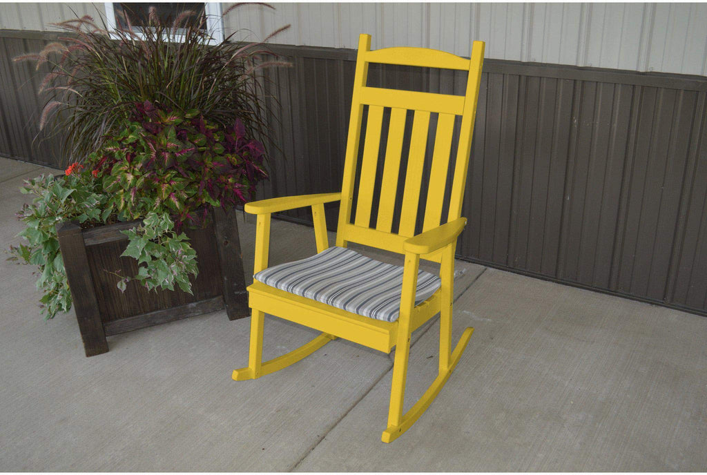 Yellow Pine Porch Rocking Chair L78930