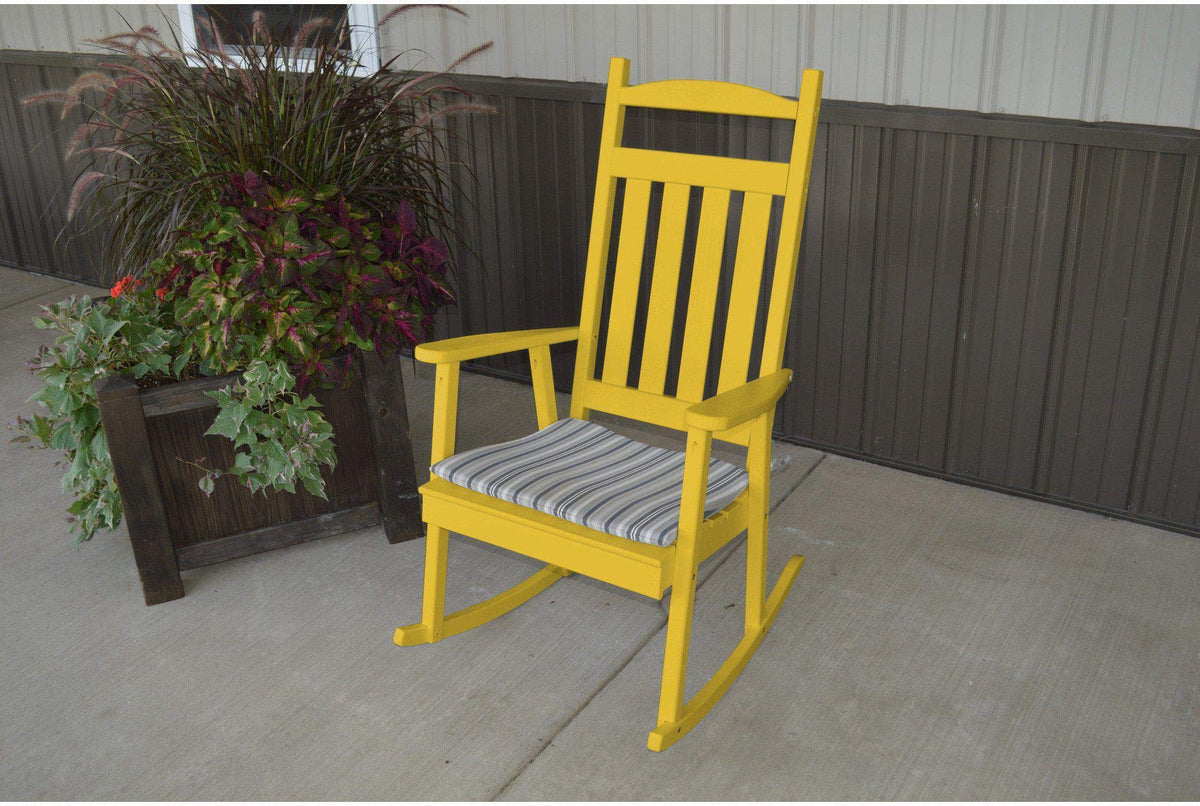 Yellow Pine Porch Rocking Chair L78930