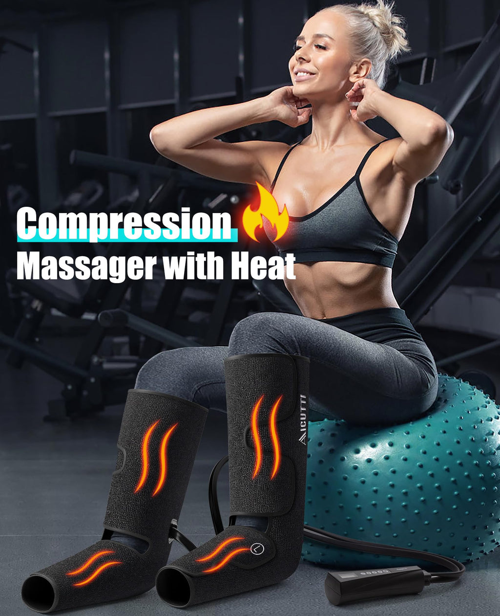 Full Leg Massager with Heat I891