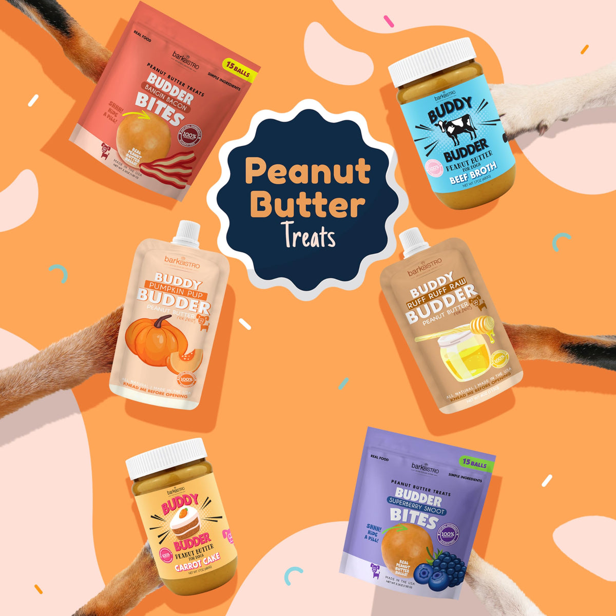 100% Natural Dog Peanut Butter 17oz F111332