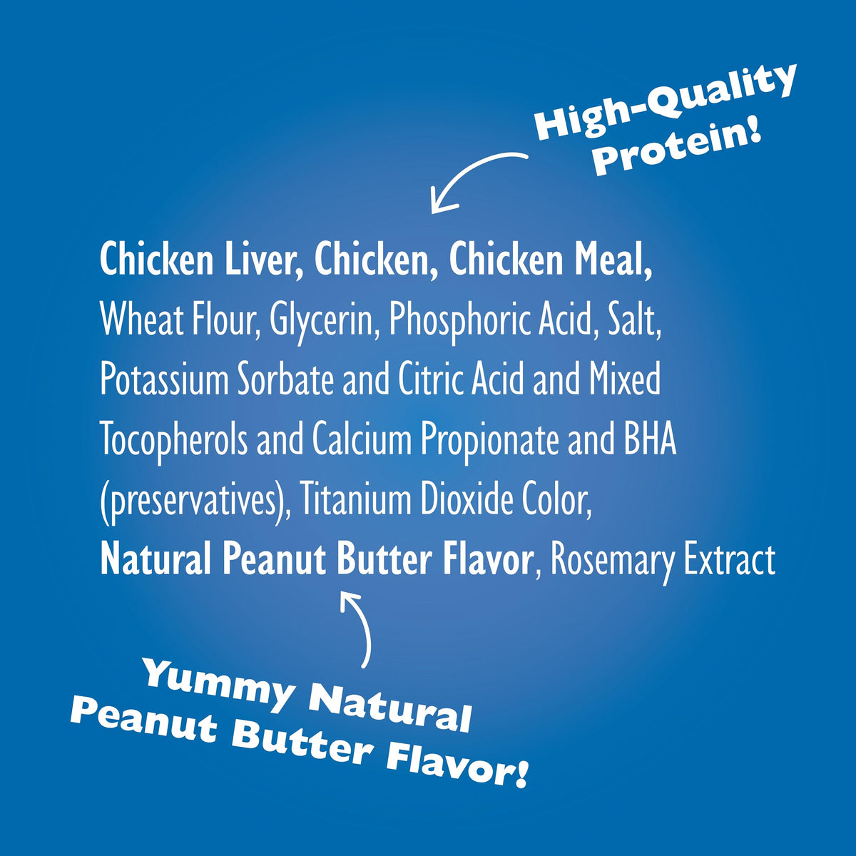 Peanut Butter Flavor Dog Treats 10oz 4-Pack X361749