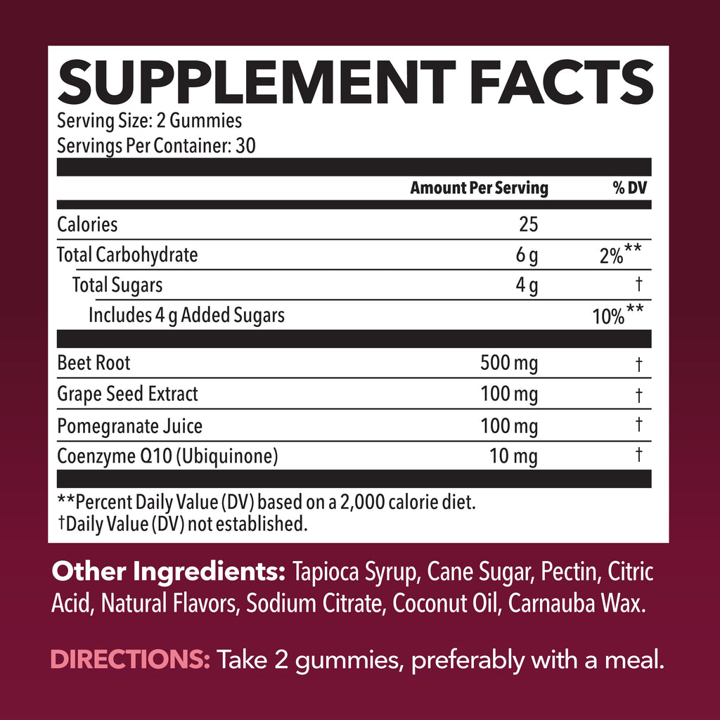 Beet Root Gummies + L-Arginine Gummies Bundle K666