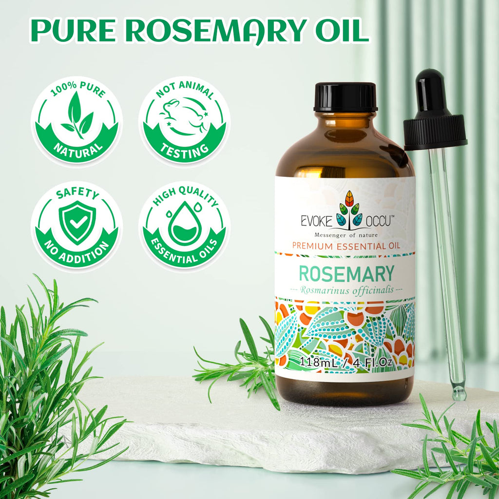 Rosemary Clary Sage Ylang Ylang Geranium Lavender Essential Oil 4 Oz W280887