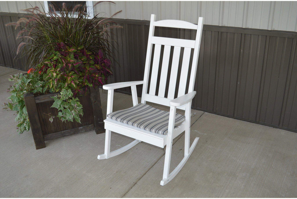 Yellow Pine Porch Rocking Chair L78930