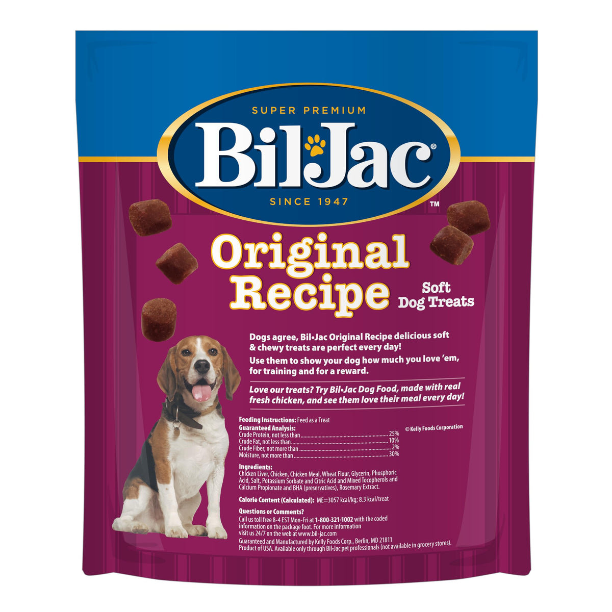 Soft Training Treats for Dogs with Chicken Liver 20oz 2-Pack B506042