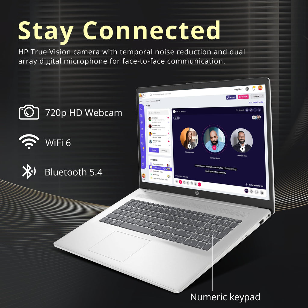 17.3" HD+ Touchscreen Laptop, AMD Ryzen 5, 16GB RAM, 1.5TB Storage, Silver G40391
