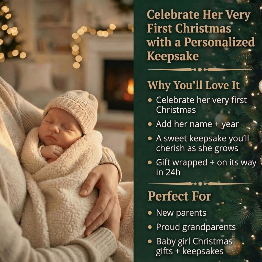 Baby's First Christmas Ornament 2026 Z156887