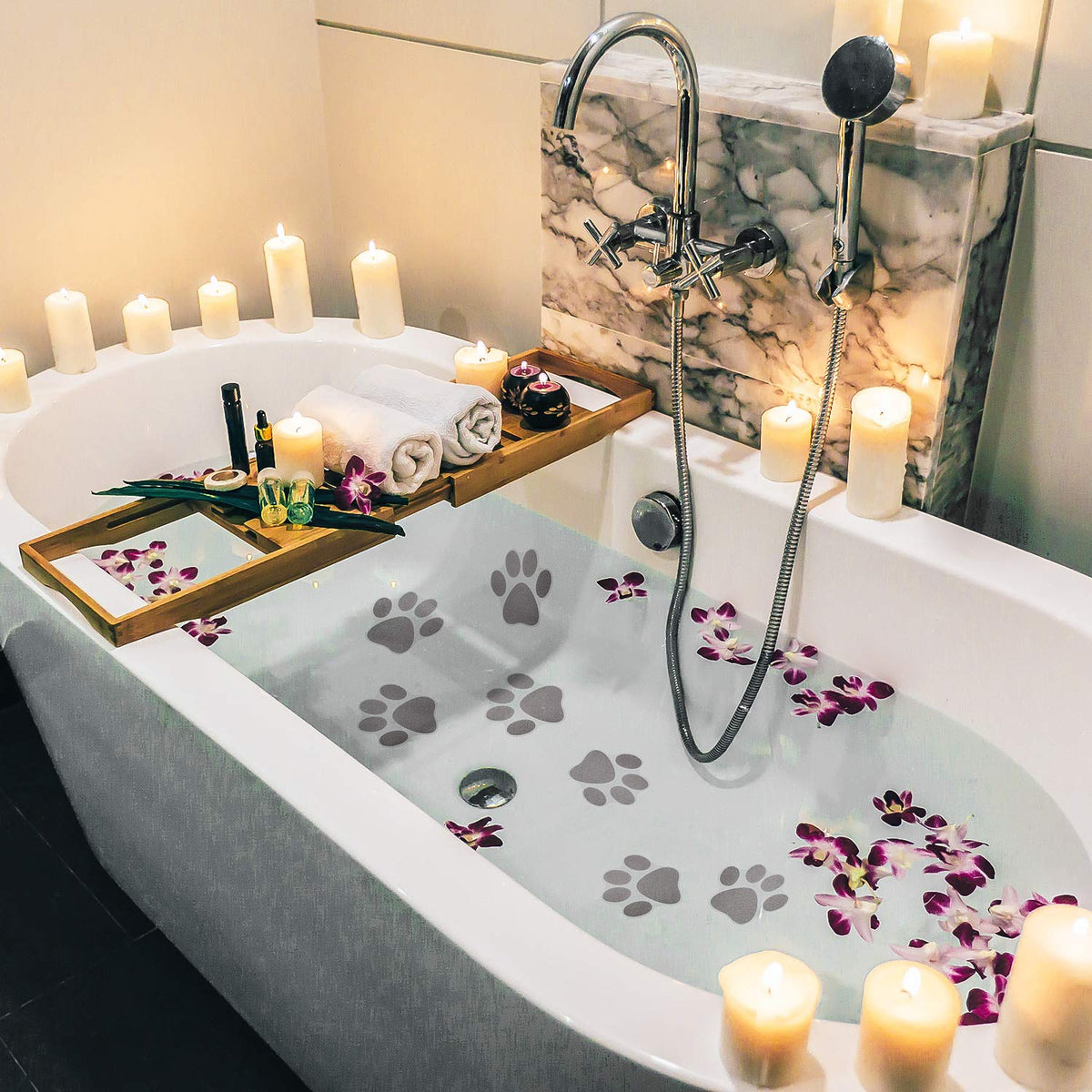 20 Pcs Non Slip Bathtub Sticker S719