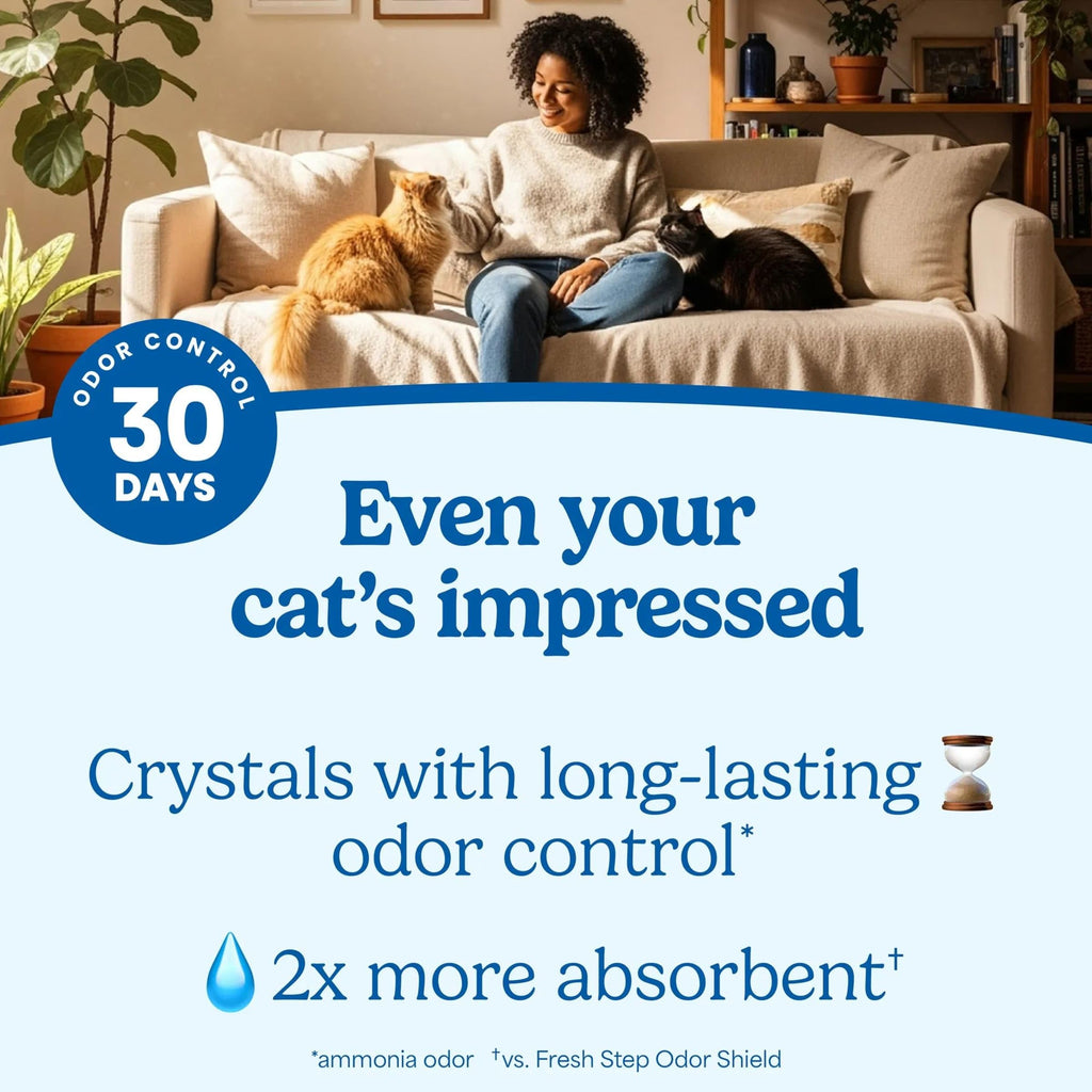 8 lb. 2 Pk Crystal Cat Litter O2527