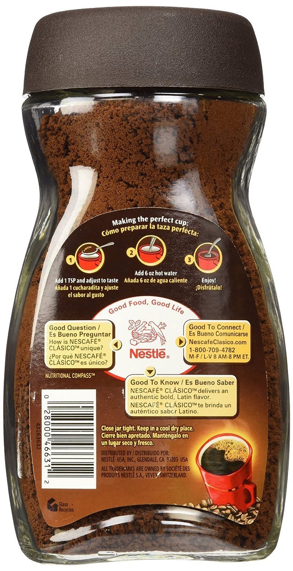 Instant Coffee 7-Ounce Jars Pack of 3 X8373