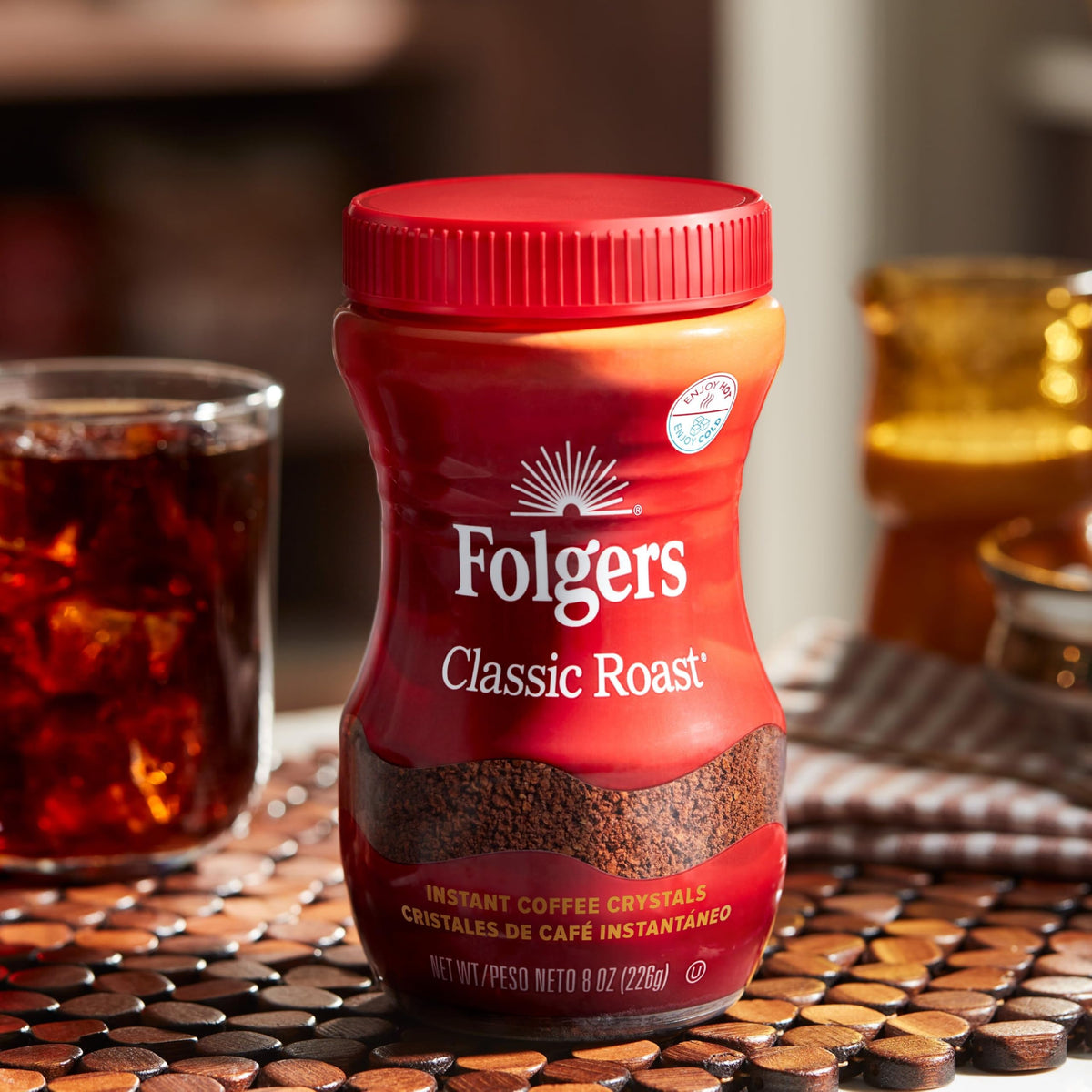 Classic Roast Instant Coffee 8 Oz W6787