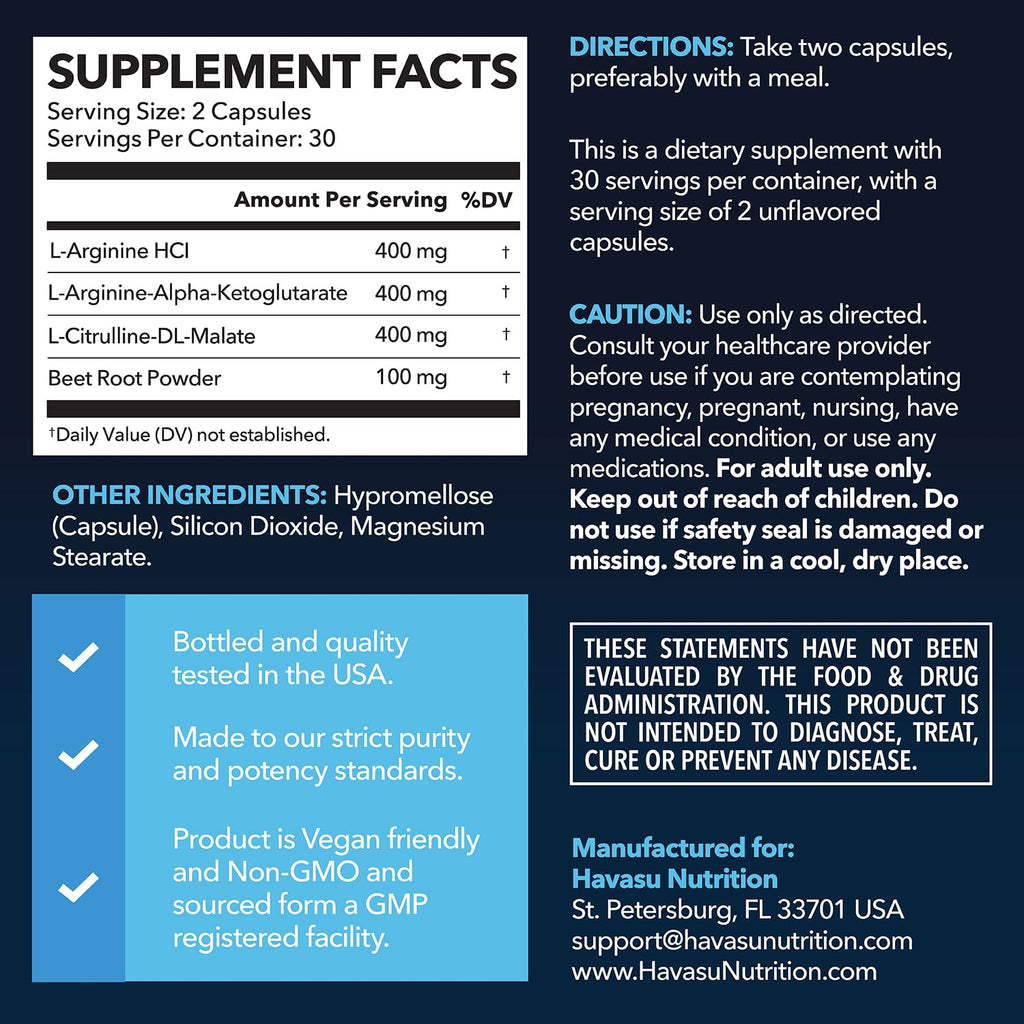 Organic Maca Root Liquid Drops & L Arginine L Citrulline Supplement T215742