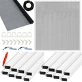 4 Pack Window Screen Kit with Aluminum Frame White 40'' X 40'' M473