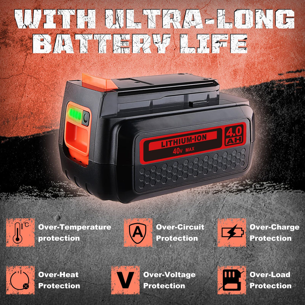 40V MAX 4.0Ah Lithium Battery U731