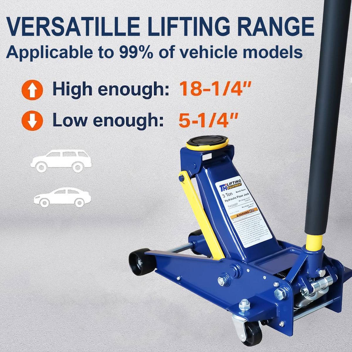 3 Ton Low Profile Hydraulic Floor Jack F92164