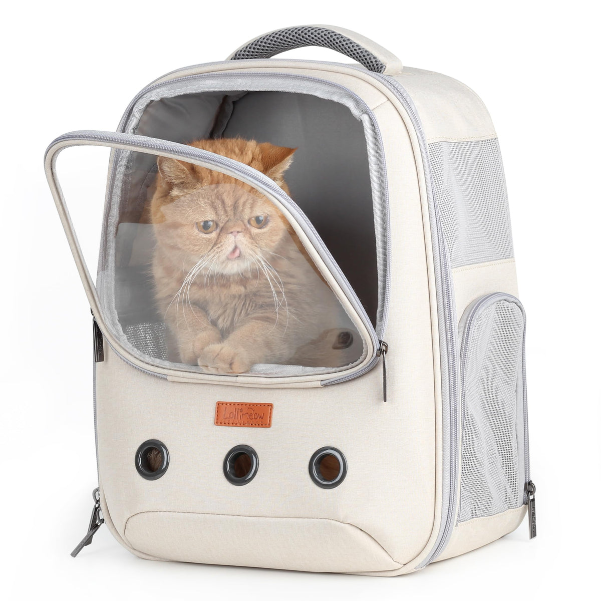 Pet Carrier Backpack, Airline-Approved (Beige) G8272