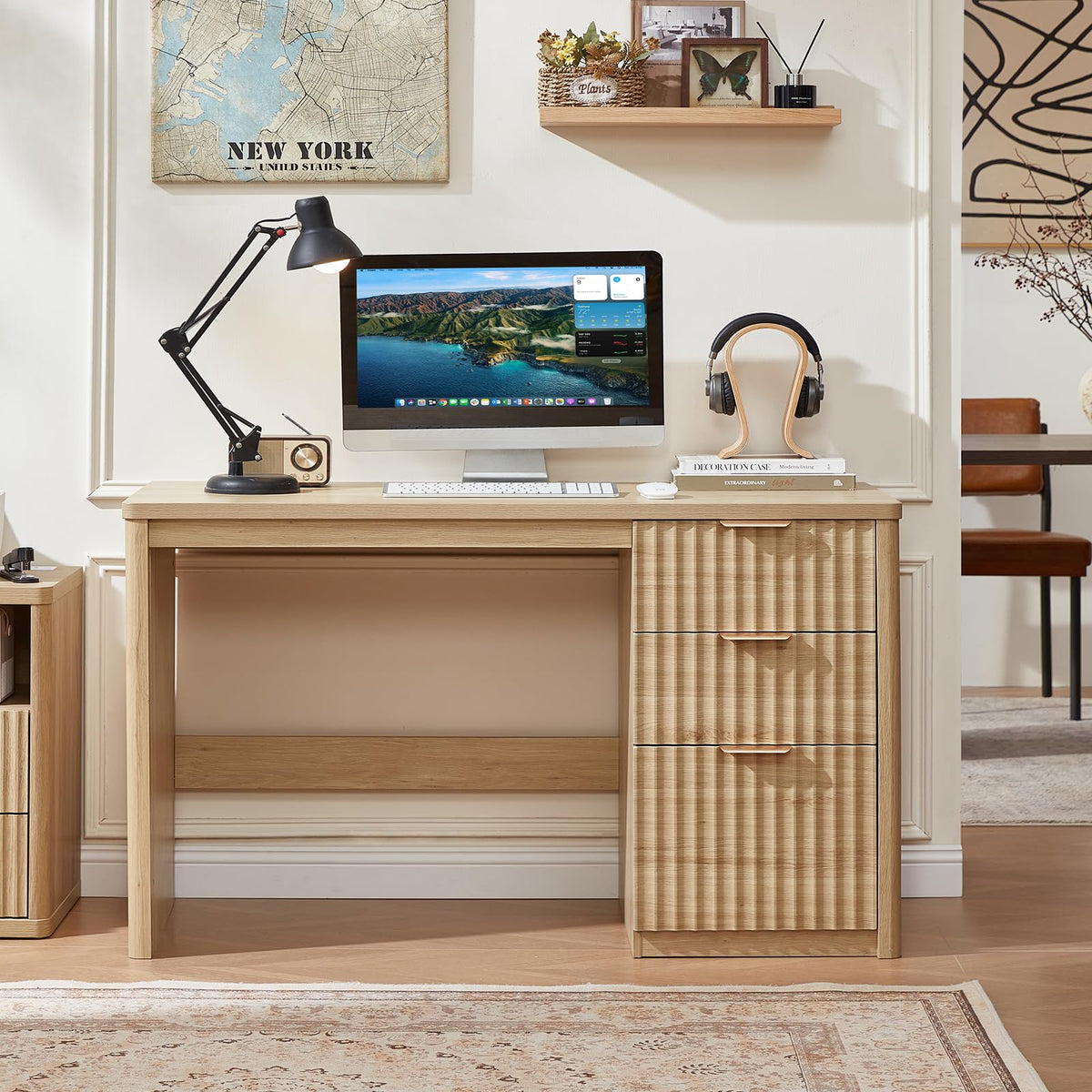 Office Desk with 3 Drawers F5483