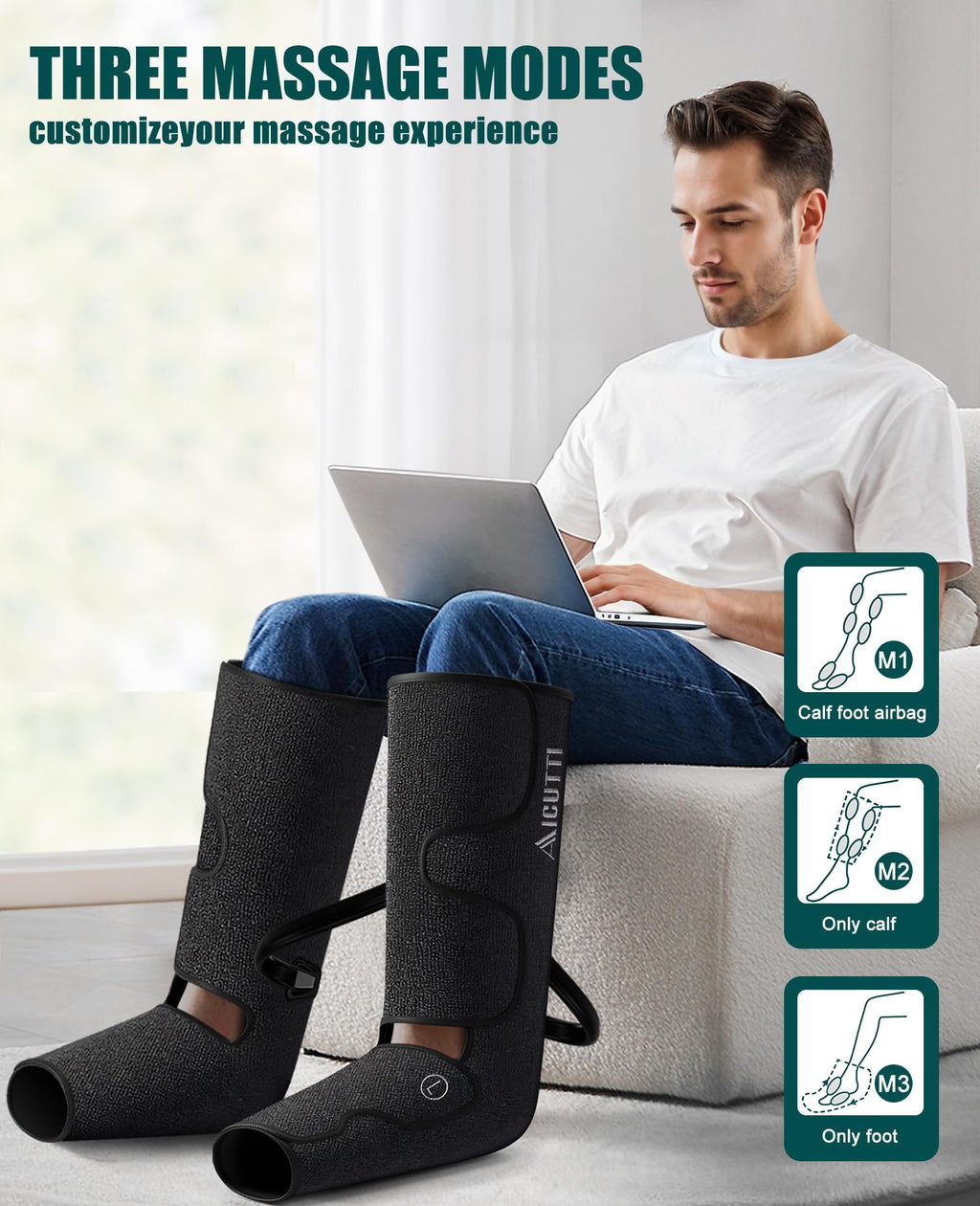 Full Leg Massager with Heat I891