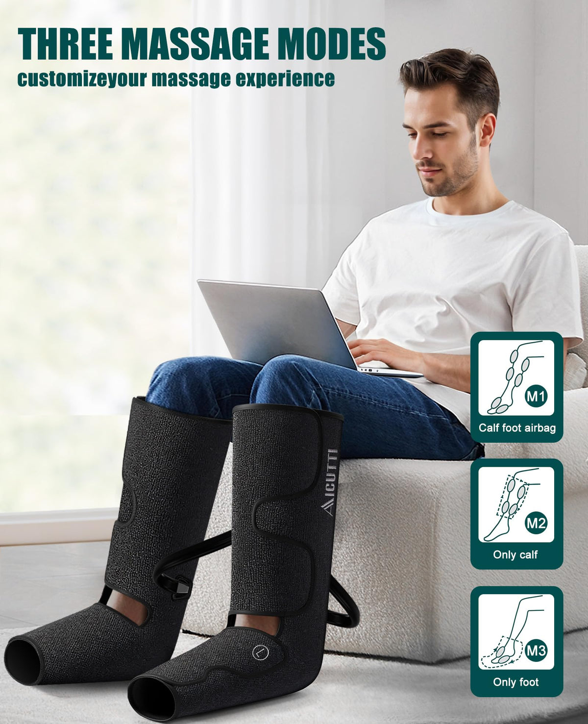 Full Leg Massager with Heat I891