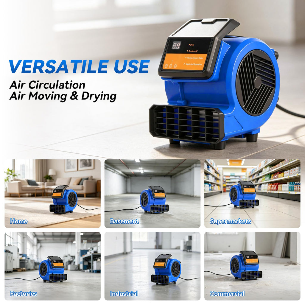 Blower Fan Air Mover 1/4HP 1100 CFM J252