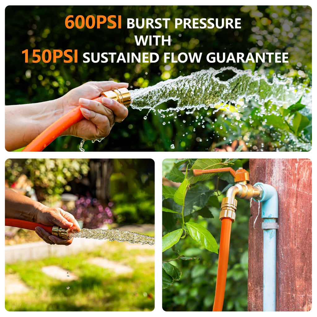 100ft x 5/8" All-weather Flexible Garden Hose J9906