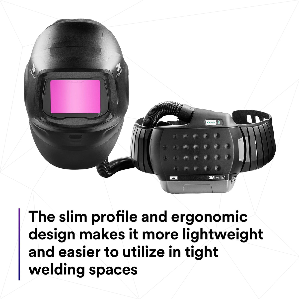 Heavy-Duty Welding Helmet with PAPR Assembly X978