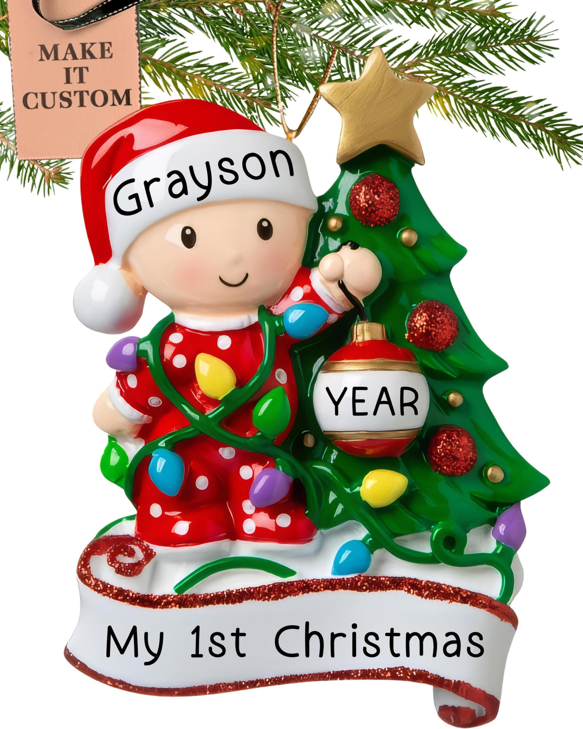 Baby's First Christmas Ornament 2026 Z156887